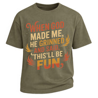 When God Made Me Fun Tee