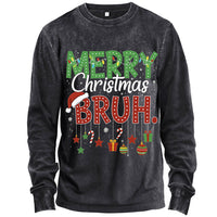 Merry Christmas Bruh Long Sleeve T-shirt