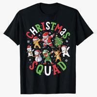 Dabbing Christmas Squad Funny Holiday T-shirt