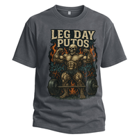 Leg Day Putos Muscle Skeleton Tee
