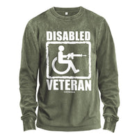 Langarmshirt für behinderte Veteranen