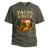 Tacos & Beer Sunset Tee