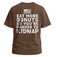 Essen Sie mehr Donuts Tee