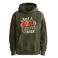Einfach nur ein Vater – der immer mit der Milch zurückkam (Hoodie)