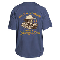 Cowboy Brew Skeleton Graphic Tee