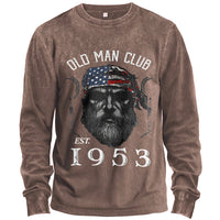 Old Man Club 1953 Graphic Long-Sleeve T-Shirt