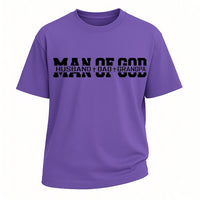 Man of God Husband Dad Grandpa T-shirt