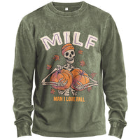 MILF (Man I Love Fall) Long-Sleeve Tee